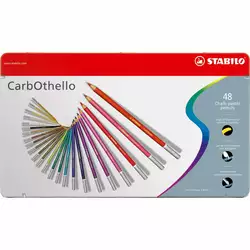 6 STABILO CarbOthello PastellstiftSet 24 Farben